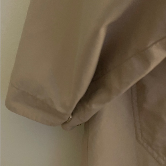 Frankie Shop Beige Hooded Button Front Oversized Parka - Picture 5 of 16